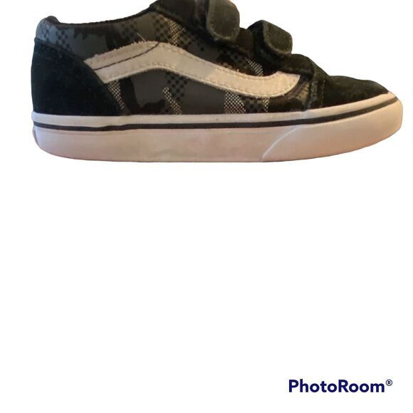 Vans Sneakers Old Skool V 10 Toddler Unisex Canvas Suede Sporty Skater Casual - Picture 6 of 10